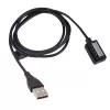 Akyga AK-SW-33 magnetisches Ladekabel für Suunto 9 / D5 / Spartan Sport, USB-A, 1 m, Schwarz