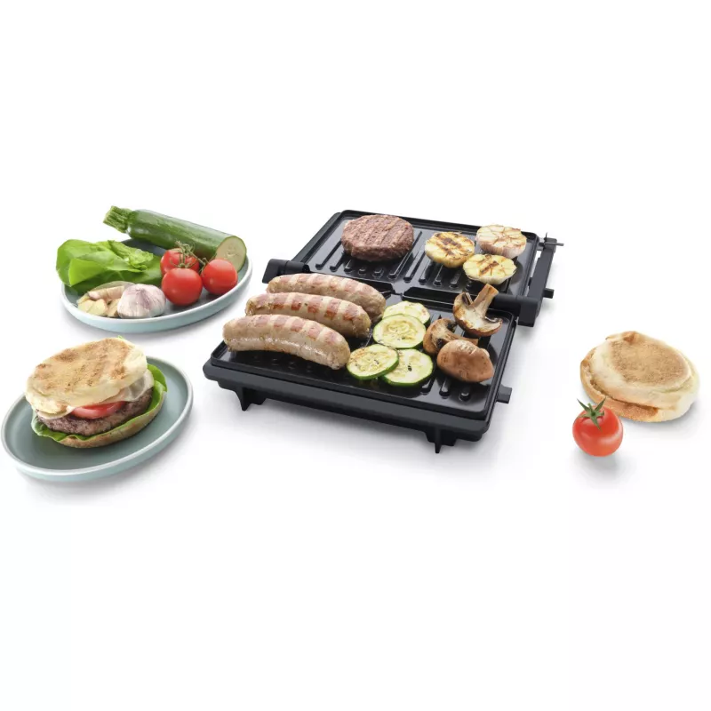 Steba FG 10 GRILLINO Kontaktgrill, 1000 W, Schwarz