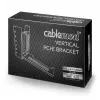 CableMod vertikale PCI-e-Halterung, PCI-e 4.0 Edition, HDMI + DisplayPort, Schwarz