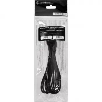 Kabel PCI-E 8-Pin (6+2) Silverstone SST-PP07-PCIB 0,25 m