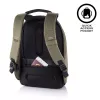 XD-Design Bobby Hero Small Rucksack Casual Rucksack Grün PU-Leder