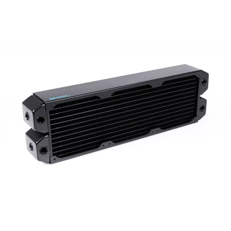 Alphacool NexXxoS UT60 14390 Full-Copper-Dual-Flow-Radiator, 360 mm, schwarz