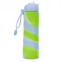 Trinkflasche cool pack Silikon Trinkflasche Z14770 600 ml Mädchen Blau