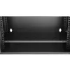 EXTRALINK LITE 6U 530X400 WANDMONTAGE-RACKSCHRANK SCHWARZ MIT REGALBODEN