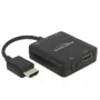 Delock HDMI Audio Extractor 4K 60 Hz, kompakt (63276)