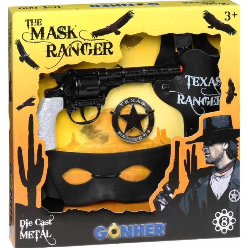 Gonher Cowboy-Set mit Maske