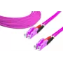 Lightwin Hochwertiges Duplex LWL Patchkabel - MM OM4 - LSH - LSH (LDP-50 LSH-LSH 3.0 OM4)