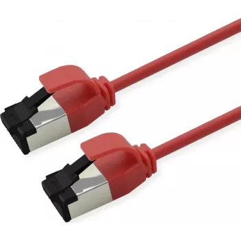 ROLINE U/FTP Patchkabel Kat.8.1 LSOH schlank Rot 2m (21.15.3225)
