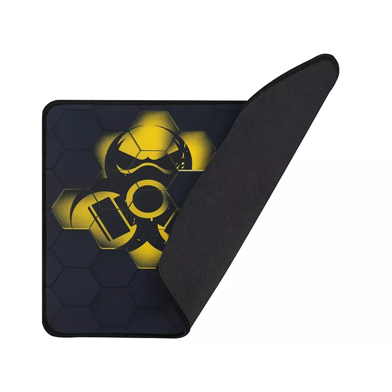 TRACER GameZone Hexy3 Gaming-Mauspad, 35 x 28 x 0,4 cm, Schwarz/Gelb
