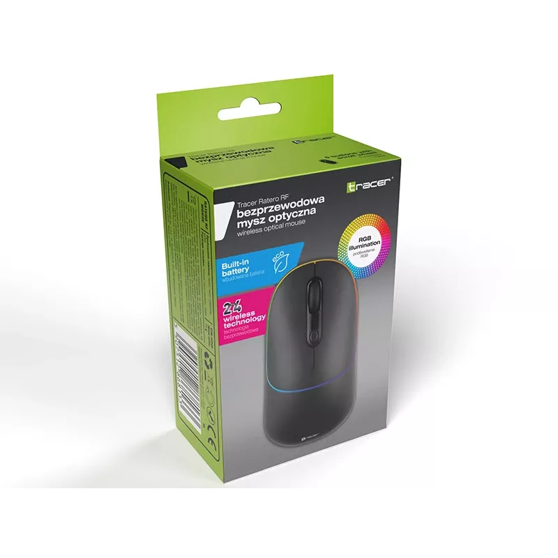 Maus Tracer RATERO RF RF Wireless + USB Type-C