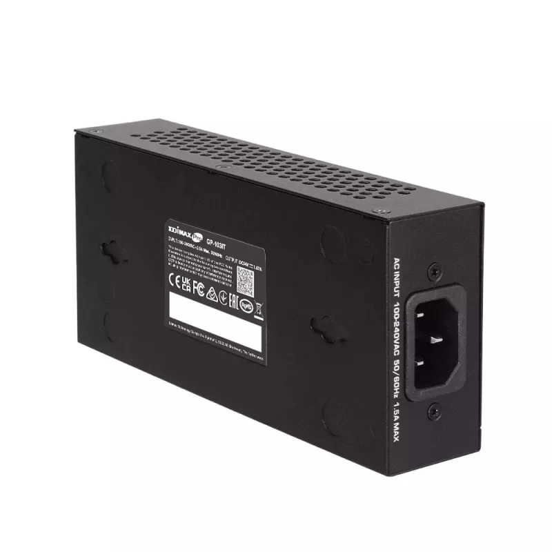 Edimax Pro GP-103IT Gigabit-PoE++-Injektor, 90 W