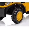 CAT Fahrzeug Traktor mit Anhänger gelb zum Aufsitzen