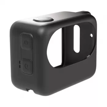 Silikon-Schutzhülle für Ladecase der Insta360 GO 3 von Puluz (schwarz) - Schutzhülle für Ladecase