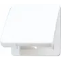 JUNG CD 590 KL WW Klappdeckel für 50x50 mm Geräte, Weiß