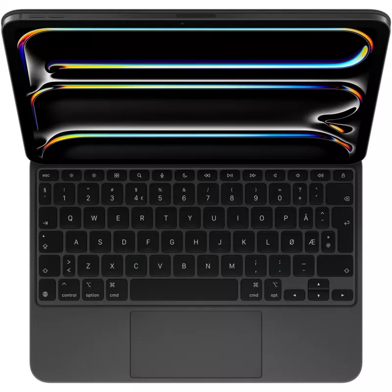 Tastatur Apple Magic Keyboard QWERTY Norwegisch Schwarz