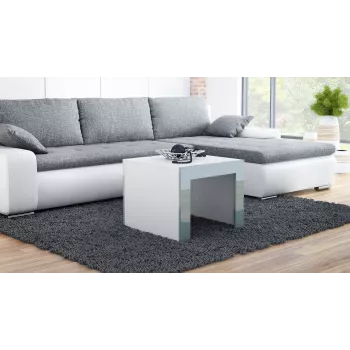 Cama TESS60 BI/SZ Couchtisch / Beistelltisch / Ecktisch Couchtisch Square shape 2 Bein(e)