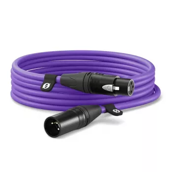RODE XLR-6 Premium XLR-Kabel 6 m, Lila, XLR6M-PU