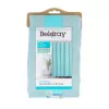 Beldray LA035655FAS Waffle Design Duschvorhang, blau
