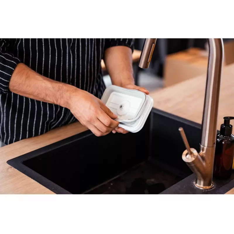 Zwilling Fresh & Save 36804-100-0 Vakuum-Frischhaltedose S, 0,4 l, Kunststoff, Weiß