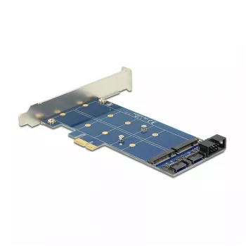DeLOCK 89374 PCI Express x1 Karte zu 2x internem M.2 NGFF