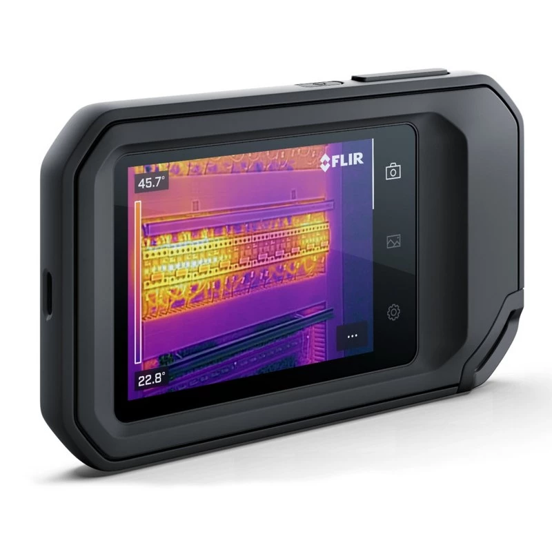 FLIR C8 kompakte Wärmebildkamera, 320x240, MSX, -20 bis 450 °C, LCD-Display, WLAN, schwarz
