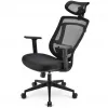 Bürostuhl Sharkoon OfficePal C10 – schwarz, ergonomisches Design, höhenverstellbar
