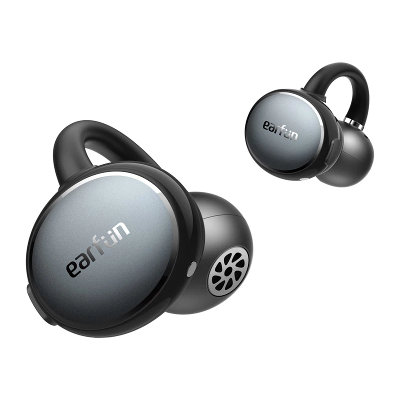Kabellose On-Ear-Kopfhörer Earfun Clip (schwarz) Modell CW100G