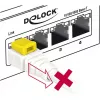 Netzwerkkabel DeLOCK 85335 RJ-45 Cat6a 5m Weiß