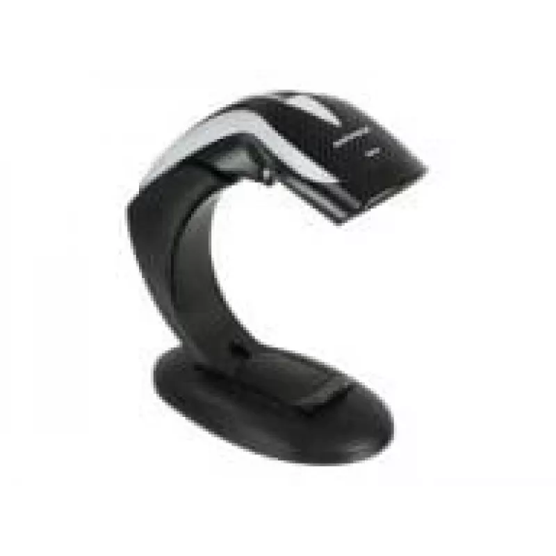 Datalogic Heron HD3130 Kit, 1D-Barcode-Scanner mit Ständer und USB-Kabel, Schwarz