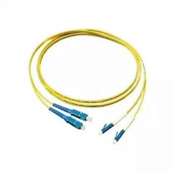 GoodConnections Patchkabel LWL Duplex OS2 (Singlemode, 9/125) LC/SC, LSZH, umkehrbare Polarität, 3m