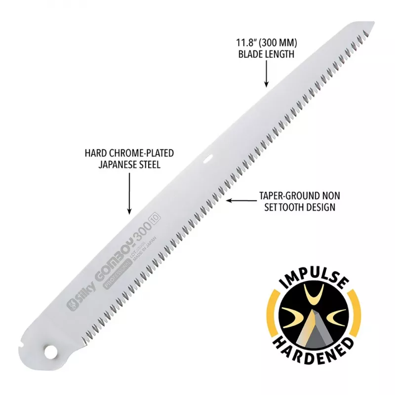 Silky Gomboy 270-10 medium Klappsäge, 27 cm (121-27)