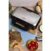 Sandwichmaker Adler AD 3043, 1300 W, Antihaftplatten, 2 Sandwiches, Kochfläche 285 × 152 mm, schwarz
