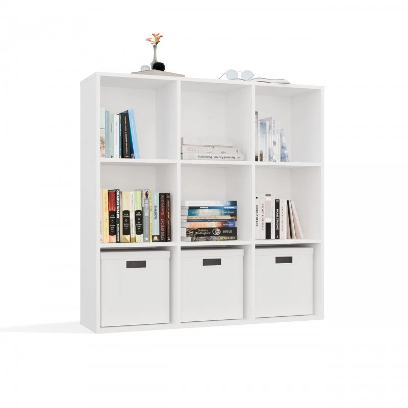 MALAX 3x3 H Weiß SHELVING UNIT