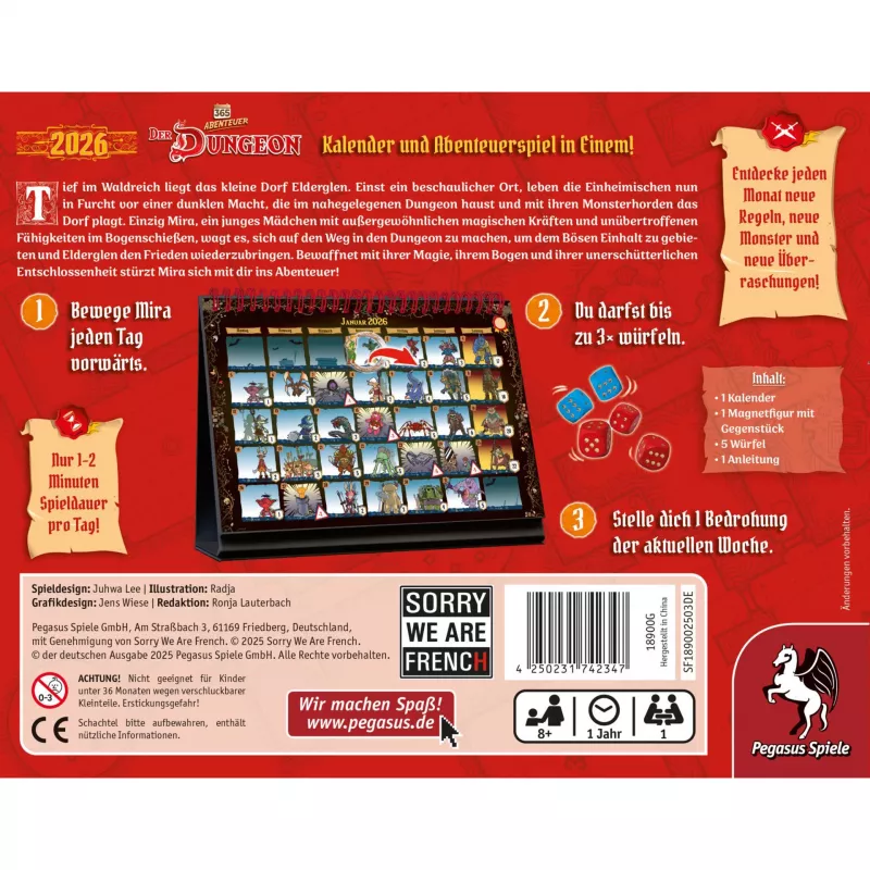 365 adventure – Der Dungeon (Edition 2026), Puzzle-Spiel