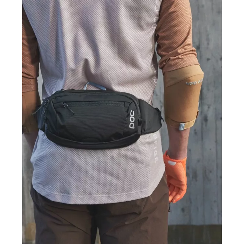 Hüfttasche POC Lamina Hip Pack, 2 L, Schwarz (Uranium Schwarz), Unisex