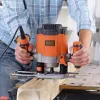 Black+Decker KW1200E Oberfräse, 1200 W, 8.000–28.000 U/min