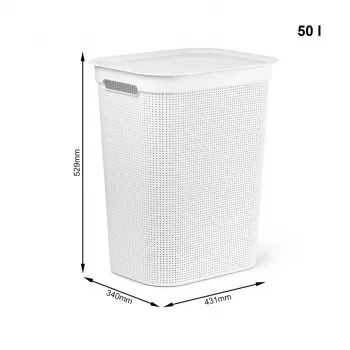 ROTHO Brisen - Wäschekorb - 50 l