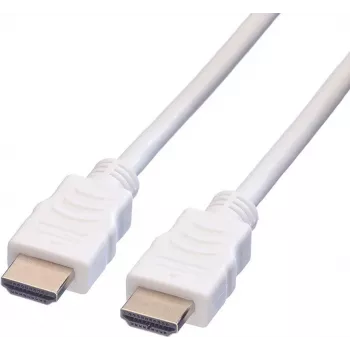 Value 11995704 HDMI-Kabel 1,5 m HDMI Typ A (Standard) Weiß (11.99.5704)