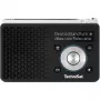 TechniSat DigitRadio 1 A 0100/4997 Digitalradio, DAB+/UKW, RDS, 40 Senderspeicher, ASA-Warnfunktion, Schwarz/Silber