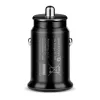 everActive CC-25C Kfz-Ladegerät, 2x USB 12 W, mit USB-C-Kabel