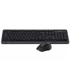 A4Tech FStyler FG1035 kabelloses Tastatur-Maus-Set, 2,4G, Grau