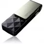Silicon Power Blaze B30 SP016GBUF3B30V1K USB-Stick, 16 GB, USB 3.0, Schwarz