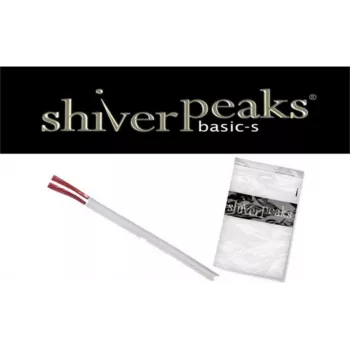 shiverpeaks BASIC-S BS21100-CCA Lautsprecherkabel, 2 x 0,75 mm², CCA, 100 m Spule, Weiß