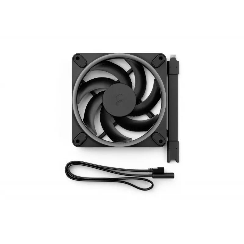 Fractal Design Momentum 12 RGB 120-mm-Gehäuselüfter, Schwarz