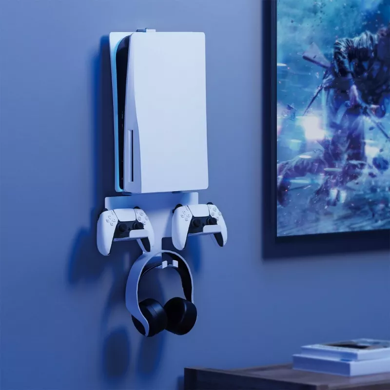 Wandhalterung MACLEAN RS181 für PlayStation 5 — platzsparendes Design, einfache Installation