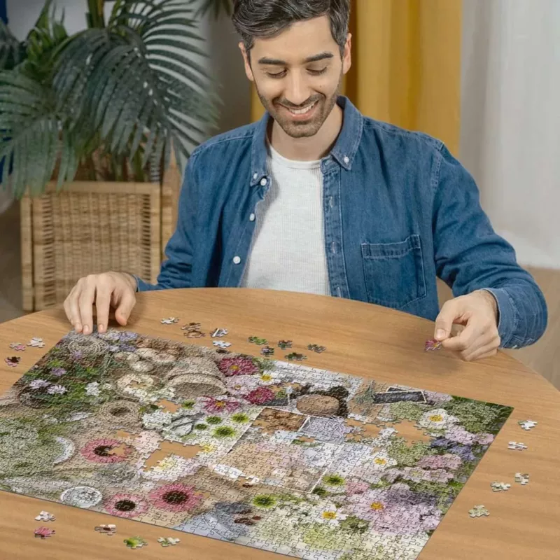 Puzzle Ravensburger Magnificent Flower Love — 1000 Teile, Standardgröße für Erwachsene/Jugendliche