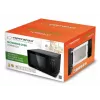Esperanza EKO009 Horneado Solo-Mikrowelle, freistehend, 700 W, 20 l, 24,5 cm Drehteller, schwarz