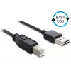 USB-Kabel DeLOCK 2 m USB 2.0 A - B m/m
