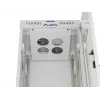 LANBERG 19 Zoll 32U Stand-Rack-Schrank 600×600 mm Grau mit perforierten Türen und LCD (flach Pack)