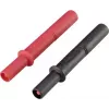 VOLTCRAFT MSL-505 Messspitzenverlängerung [4 mm-Stecker - Buchse 4 mm] Schwarz, Rot (VC-8085010)